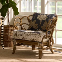 MacKenzie-Childs Living Room<Wild Indoors Rattan Chair
