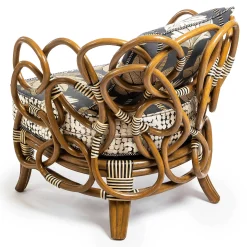 MacKenzie-Childs Living Room<Wild Indoors Rattan Chair