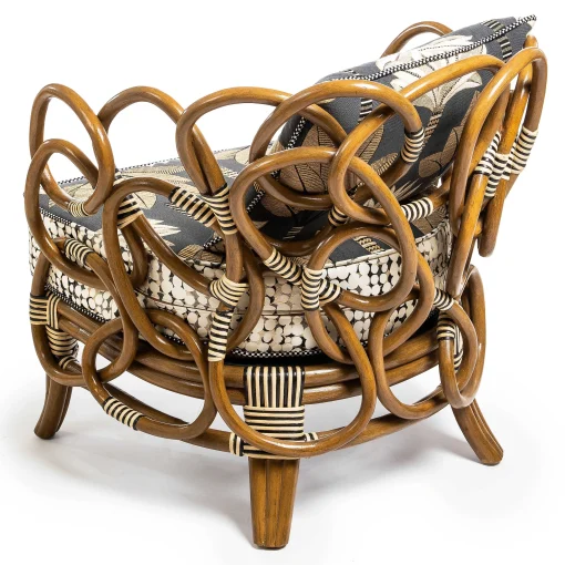 MacKenzie-Childs Living Room<Wild Indoors Rattan Chair