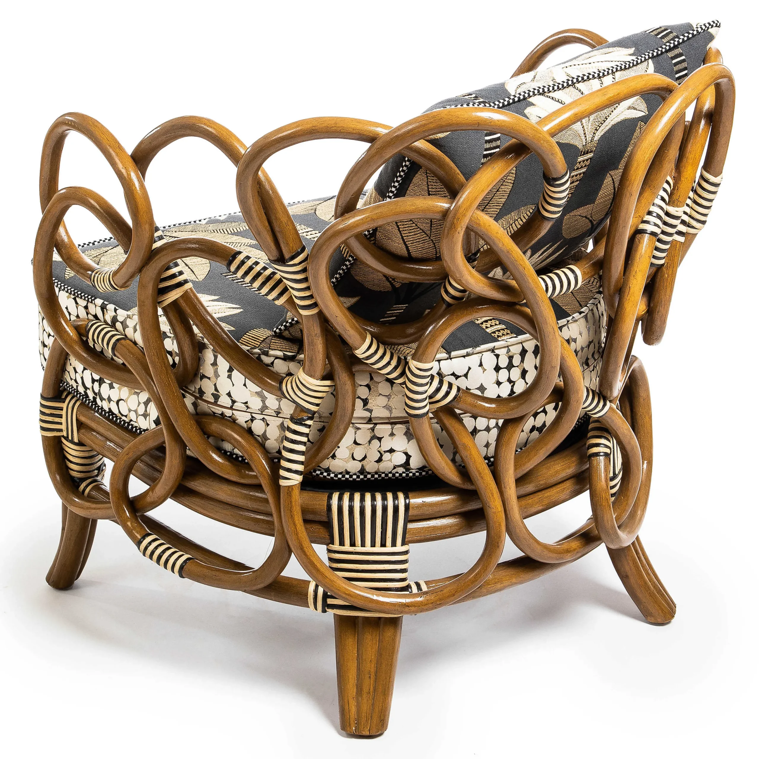 MacKenzie-Childs Living Room<Wild Indoors Rattan Chair