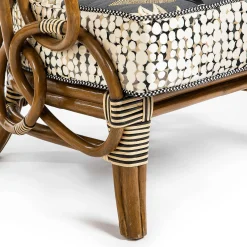 MacKenzie-Childs Living Room<Wild Indoors Rattan Chair
