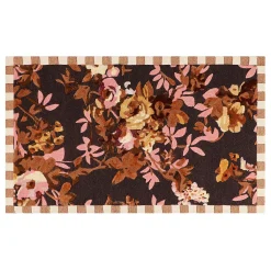 MacKenzie-Childs Rugs<Wild Rose Floral 3' x 5' Rug