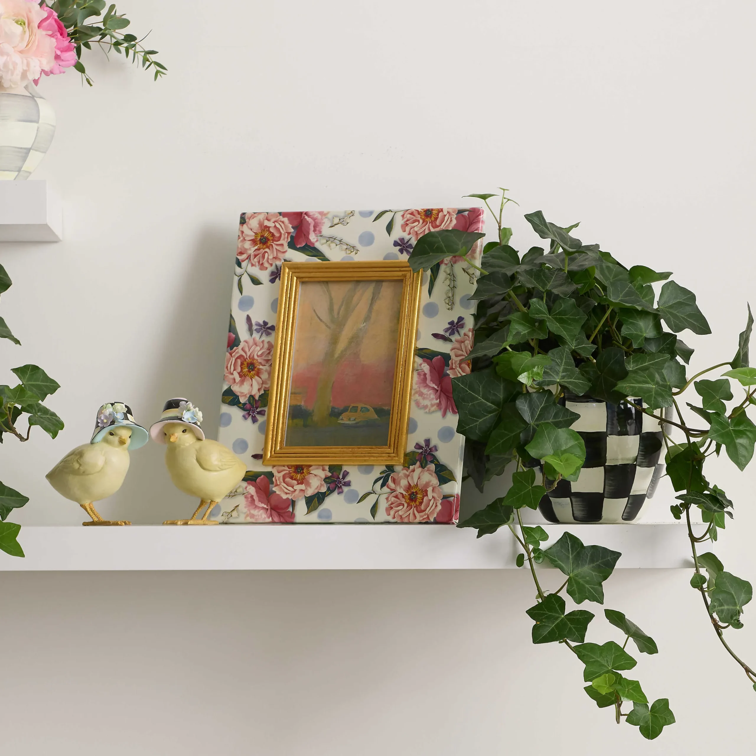 MacKenzie-Childs Room Accents<Wildflowers Blue 4 x 6 Frame