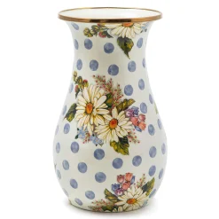 MacKenzie-Childs Spring|Greenery & Florals<Wildflowers Blue Tall Vase