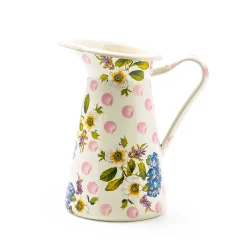 MacKenzie-Childs Bar Entertaining|Serveware<Wildflowers Pink Medium Practical Pitcher