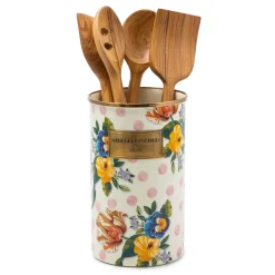 MacKenzie-Childs Kitchen Storage & Organization<Wildflowers Pink Utensil Holder