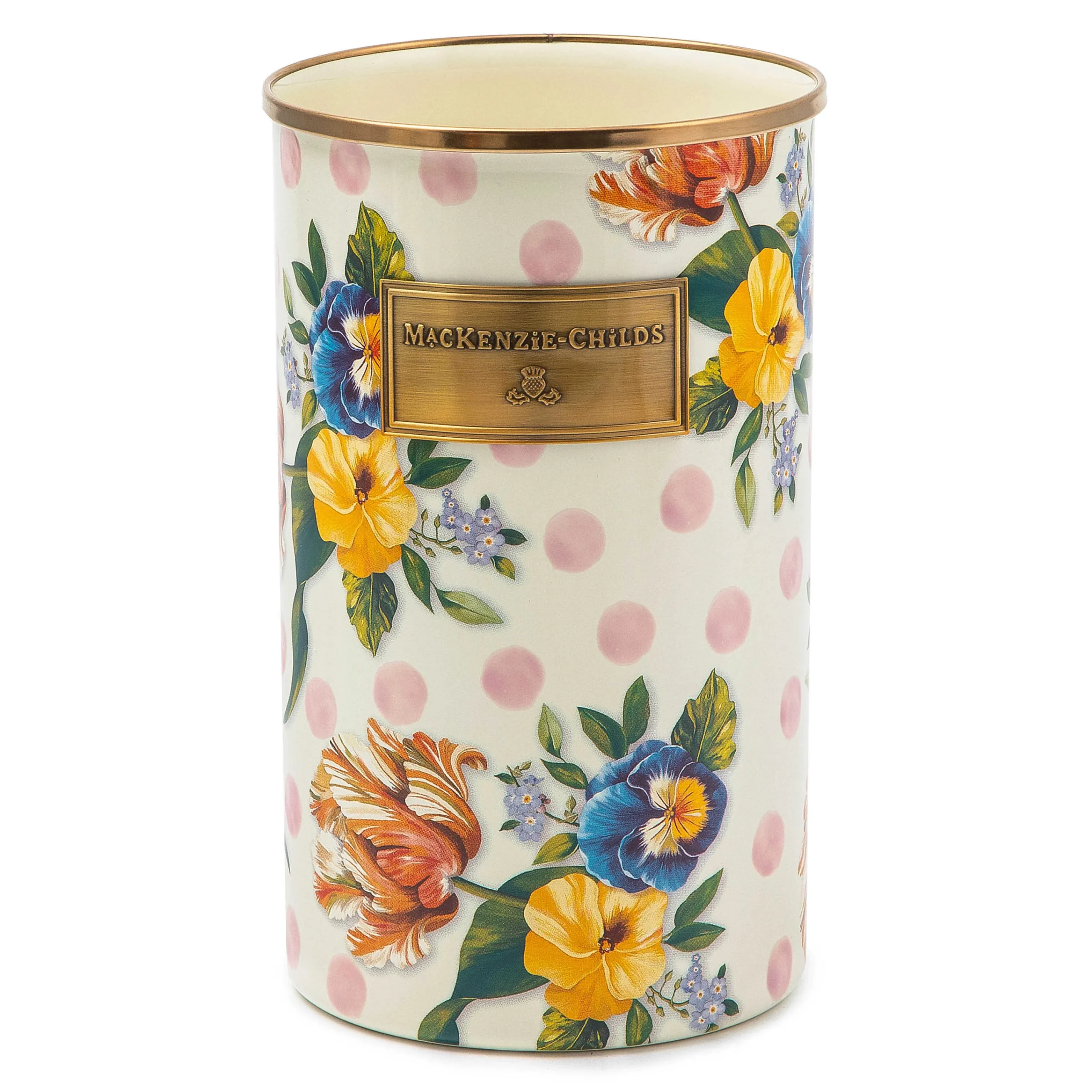 MacKenzie-Childs Kitchen Storage & Organization<Wildflowers Pink Utensil Holder