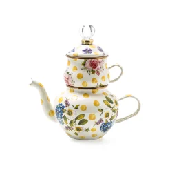 MacKenzie-Childs Kitchen & Table Linens<Wildflowers Yellow High Tea