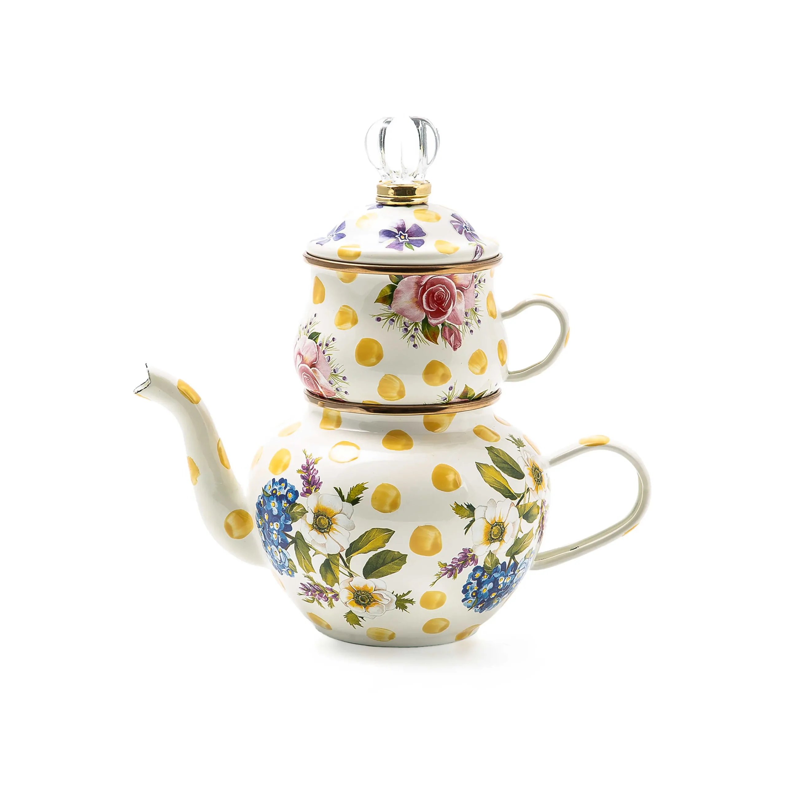 MacKenzie-Childs Kitchen & Table Linens<Wildflowers Yellow High Tea