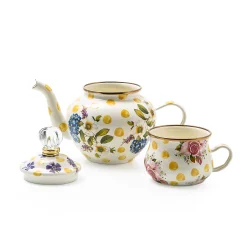 MacKenzie-Childs Kitchen & Table Linens<Wildflowers Yellow High Tea